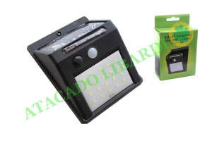 LANTERNA 48 LED PAREDE SOLAR ZW1081/ZW1276
