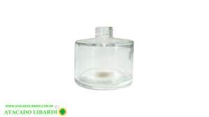 VASO VIDRO PARA DIFUSOR 200ML REDONDO 181899