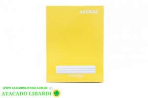 CADERNO 1/4 1M/48F CD COSTURADO AMARELO 3152