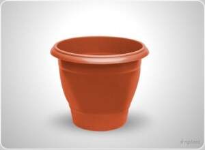 VASO 1L RED MARROM 6715