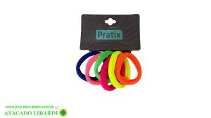 ELASTICO P/CABELO 6UNI COLOR C246 