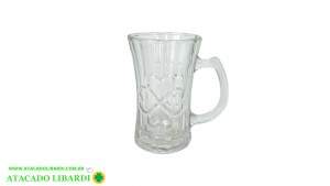 VCANECA CAPPUCCINO VIDRO 8CM 180ML  VDA09042