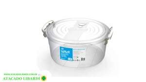POTE 2,2L REDONDO C/TRAVA  FLIPLOCK 3754