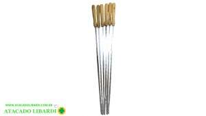 ESPETOS P/CHURRASQUINHO 50CM 6PCS ELX50018