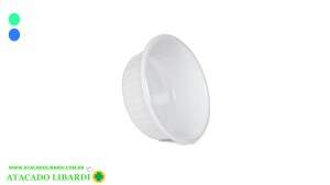 BACIA PLAST 1,25L CANELADA COLOR 120