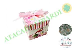 CAIXA DE PRESENTE 21,5X21,5CM DEC HB87820