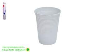 COPO DESCARTAVEL 180ML BRANCO 100UNI CN180A