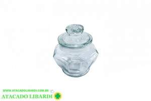 POTE VIDRO HERMETICO 17CM 500ML C/TAMPA 22021951