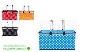CESTO TERMICO 48X27CM DOBRAVEL COLOR FUT1114