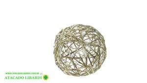 BOLA ARAMADA 10CM DOURADA A5956001