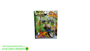 BLISTER ANIMAIS ZOO 9PCS TS74980