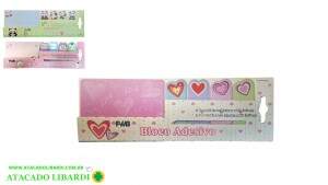 BLOCO ADESIVO 5PCS 76X76MM FJ90757