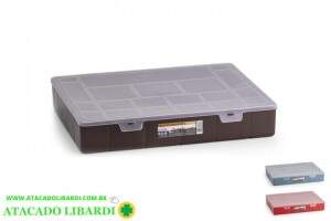 ORGANIZADOR PLAST 20 DIVISORIAS BOX 34X27CM 0646