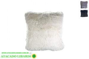 CAPA ALMOFADA 44CM QUAD FELPUDA COLOR 94611