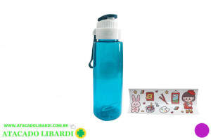 GARRAFA PLAST 650ML C/ADESIVO 9937