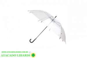 SOMBRINHA AUTO FEM 8V TRANSPARENTE MS8030