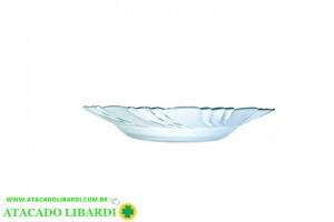 PRATO FUNDO VIDRO 21,5CM DEC SOPA P841