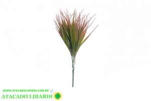 F GRASS PLANTA X98 VERDE VERMELHO OUTONO 40CM 41696003