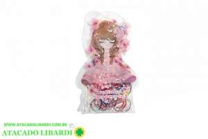 ELASTICO P/CABELO C/100UNI SILICONE COLOR BA80007