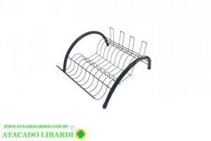 ESCORREDOR LOUCA METAL PRETO 4175