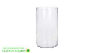 VASO CILINDRO PLAST 12X12X24,5CM DV81458