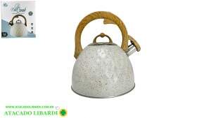 CHALEIRA ESMALTADA ACO INOX 2,5L CA5231