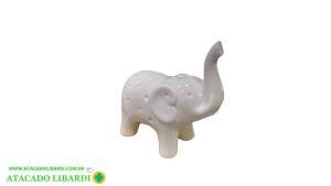 ENFEITE ELEFANTE CERAMICA 9X7CM F193705