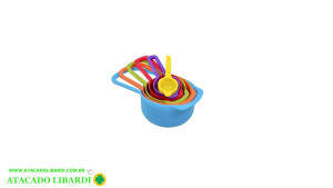CONJ MEDIDOR PLAST 6PCS COLOR ML2951