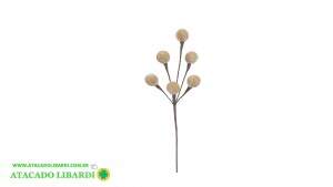 PICK BOLINHA AVELUDADO 42CM DOURADO 97688001