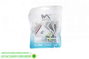 CARREGADOR CELULAR USB V8 BIVOLT MAXCAR76