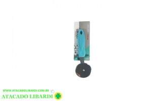CORTADOR PIZZA 20CM INOX AZUL 0368