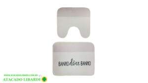 TAPETE MICROFIBRA BANHEIRO 2PCS DT5093