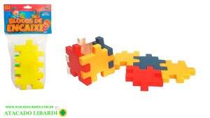 BLOCO DE ENCAIXE  C/8PCS 6040