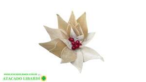 BICO PAPAGAIO AVELUDADO 25CM CHAMPANHE C/GLITTER 85402002