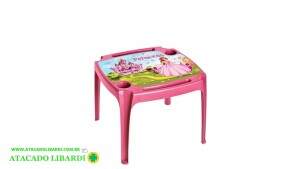 MESA PLAST INFANTIL ROSA LABEL 25238