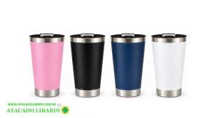 COPO INOX TERMICO C/ABRIDOR 550ML HG83551