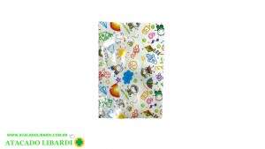 PAPEL 20X30CM PRES SACO COLORINDO C/50UNI
