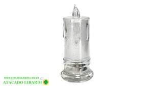 VELA ACRILICO C/BASE LED 4,8X10,8CM RMT5515