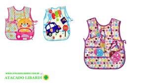 AVENTAL INFANTIL C/BOLSO 39X33CM TRC1273