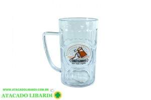 CANECA DE CHOPP ACRILICO 450ML CERVEJEIRO CP711127