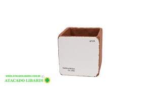 CACHEPO BRICK 15X15CM CIMENTO DPD09032