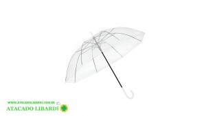 GUARDA CHUVA AUTOMATICO TRANSPARENTE GL0700