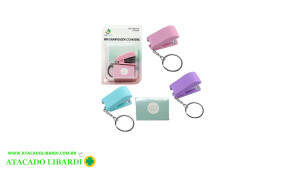 GRAMPEADOR MINI 3,5CM COLOR C/CHAVEIRO HE63728