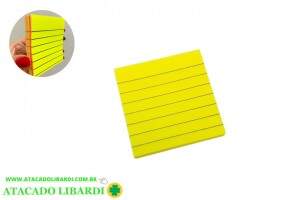 BLOCO ADESIVO ANOTACAO 7,6X7,6CM  HA85411