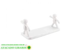 PRATELEIRA DECORATIVA 33X14X14,5CM PLAST CZ22823