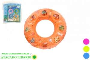 BOIA INFLAVEL CINTURA 80CM PEIXE  WX148