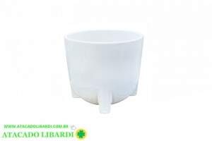 VASO CERAM 12,5CM BRANCO DEC 42845003