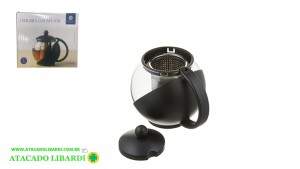 CHALEIRA VIDRO 750ML C/INFUSOR  LV1045