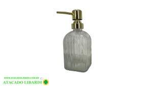 PORTA SABONETE LIQUIDO 19CM 450ML DEC 181977