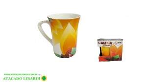 CANECA PORC 320ML 10,5X9CM DEC MDL2101/14